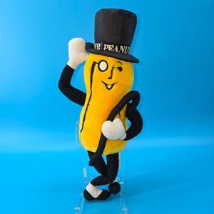 Vintage Mr Peanut Plush Nabisco Brands 12"
